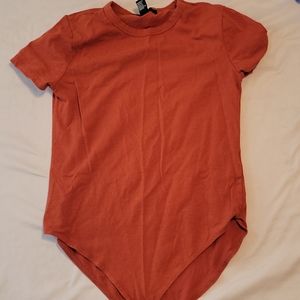 Burnt orange forever 21 bodysuit 🙋🏾‍♀️